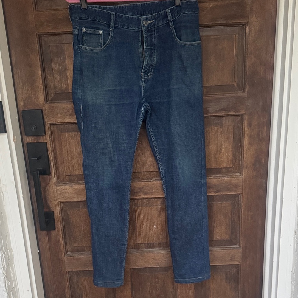 Emporio Armani Dark Wash Slim Fit Jeans Size 34